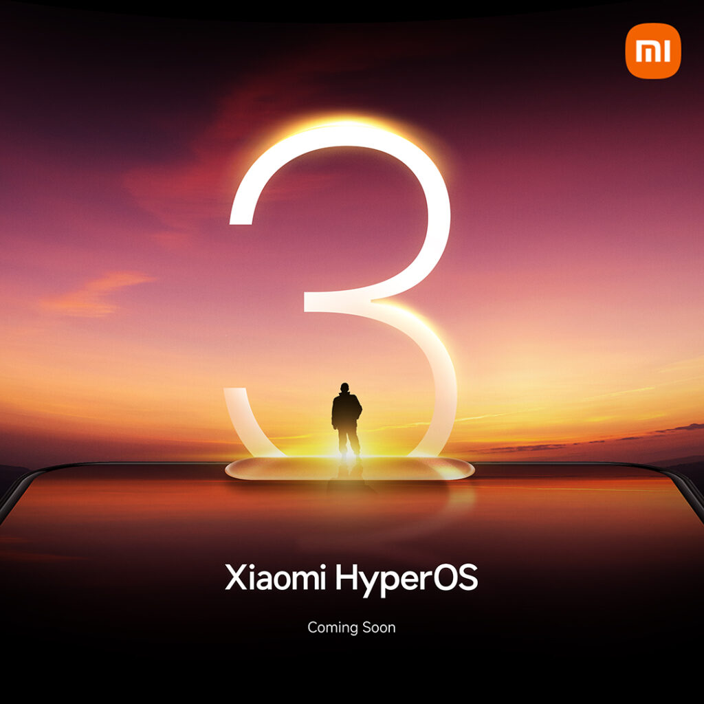 Xiaomi HyperOS 3 Android 16 smartphone screen with HyperIsland, AI features, and redesigned modern user interface